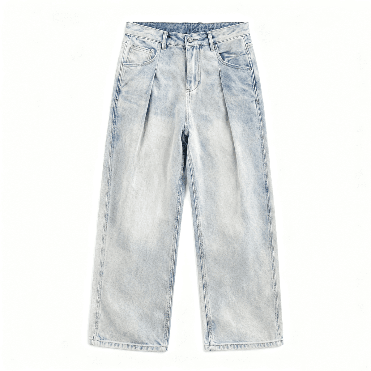 Divine Order Relaxed Wide-Leg Jeans
