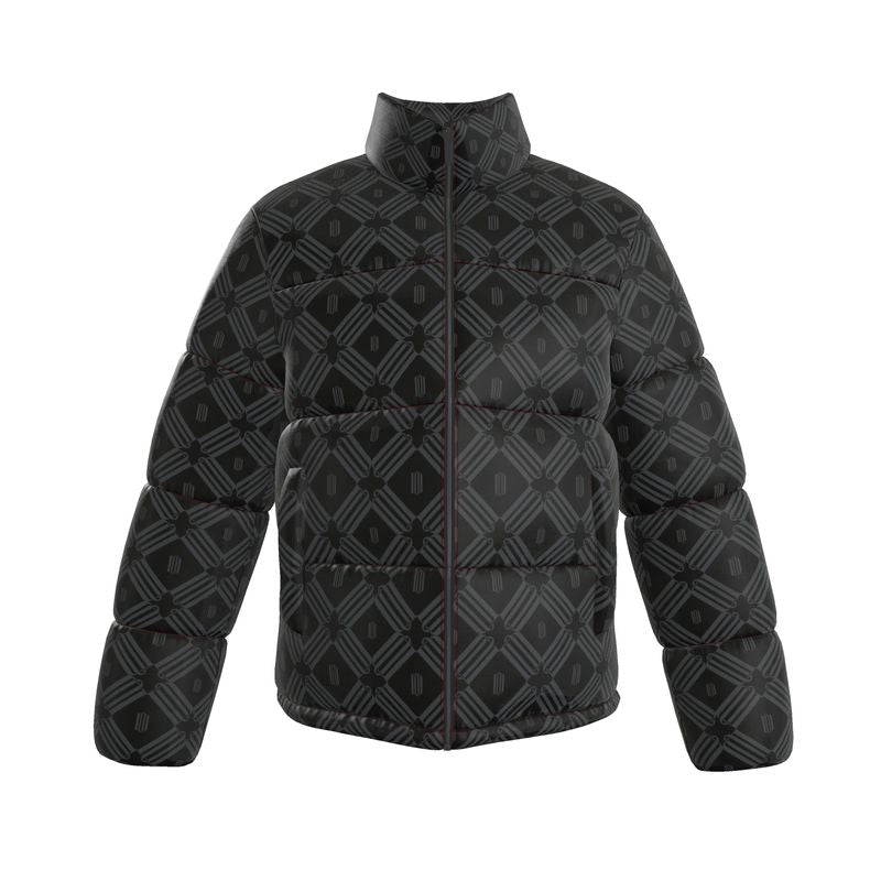 Luxury Monogram Puffer Jacket – Divine Order Winter Collection