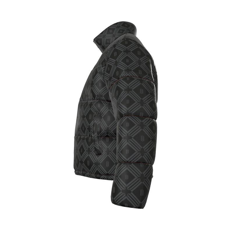 Luxury Monogram Puffer Jacket – Divine Order Winter Collection