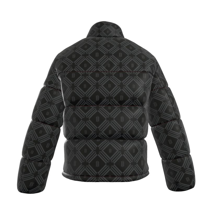 Luxury Monogram Puffer Jacket – Divine Order Winter Collection