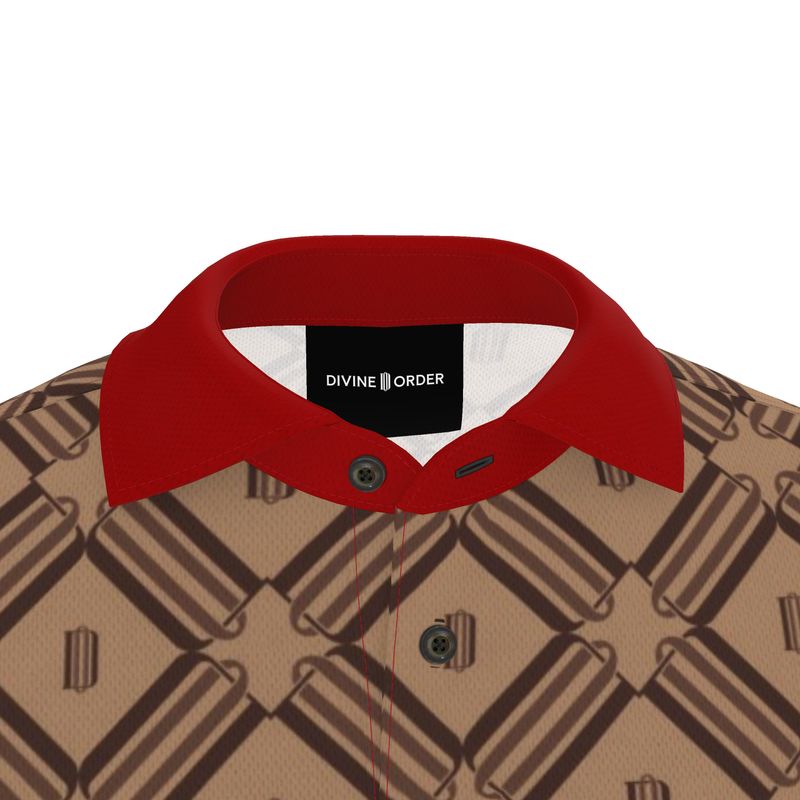 Divine Order 'Monogram Men's Polo Shirt'