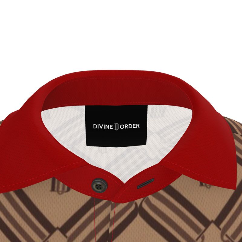 Divine Order 'Monogram Men's Polo Shirt'