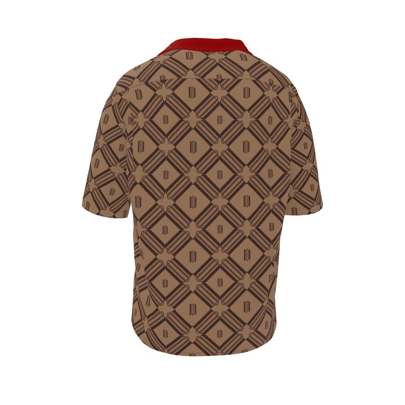 Divine Order 'Monogram Revere Collar Shirt'
