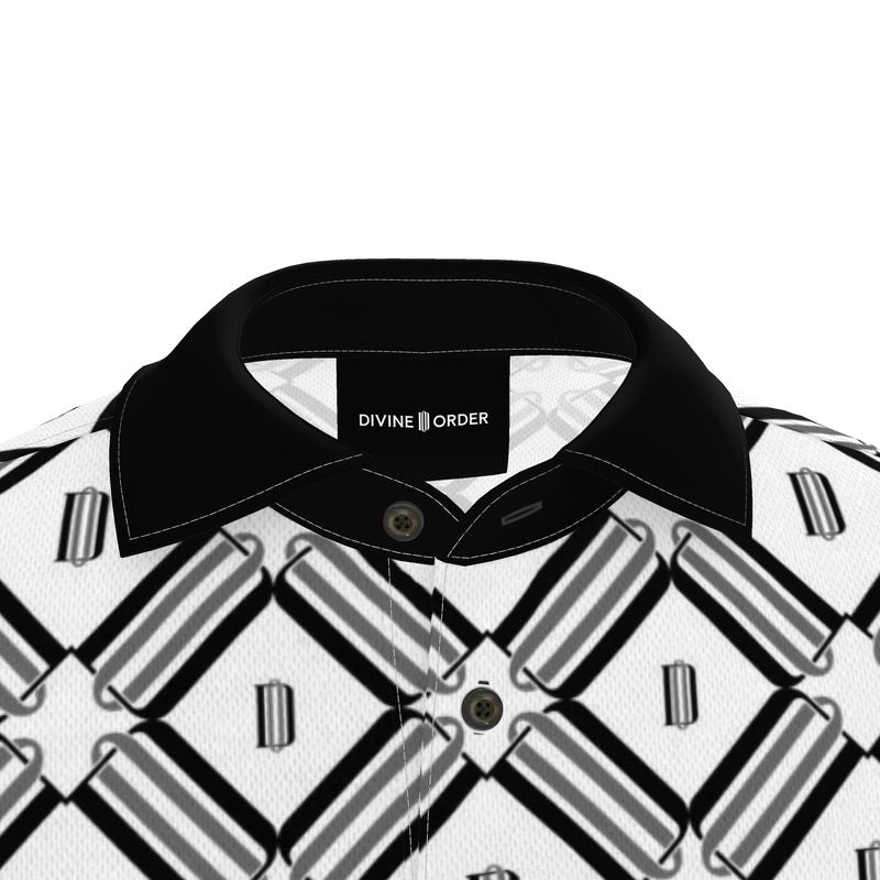 Divine Order Monogram Polo Shirt