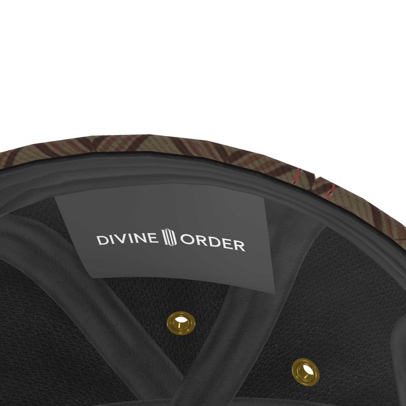 Divine Order™ Monogram Leather Baseball Cap – Limited Edition