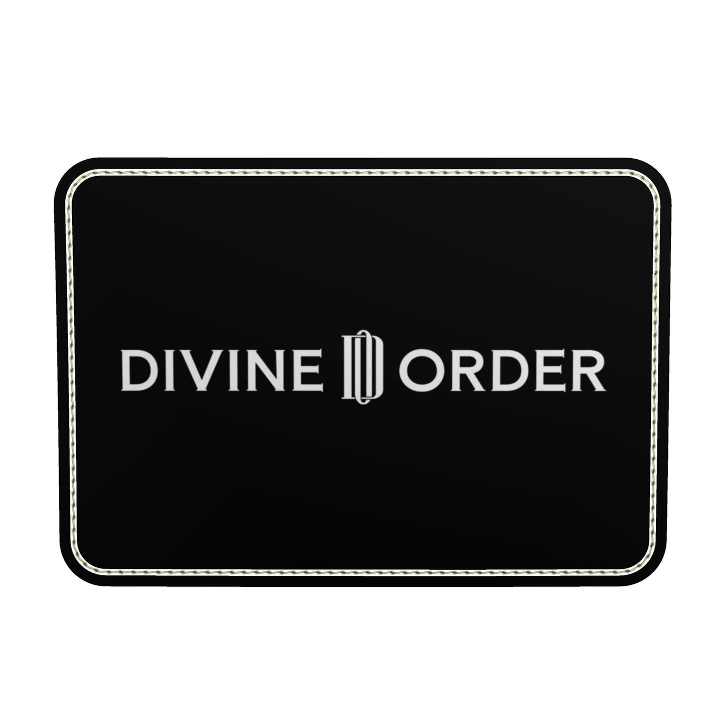 Divine Order Monogram Leather Duffle Bag