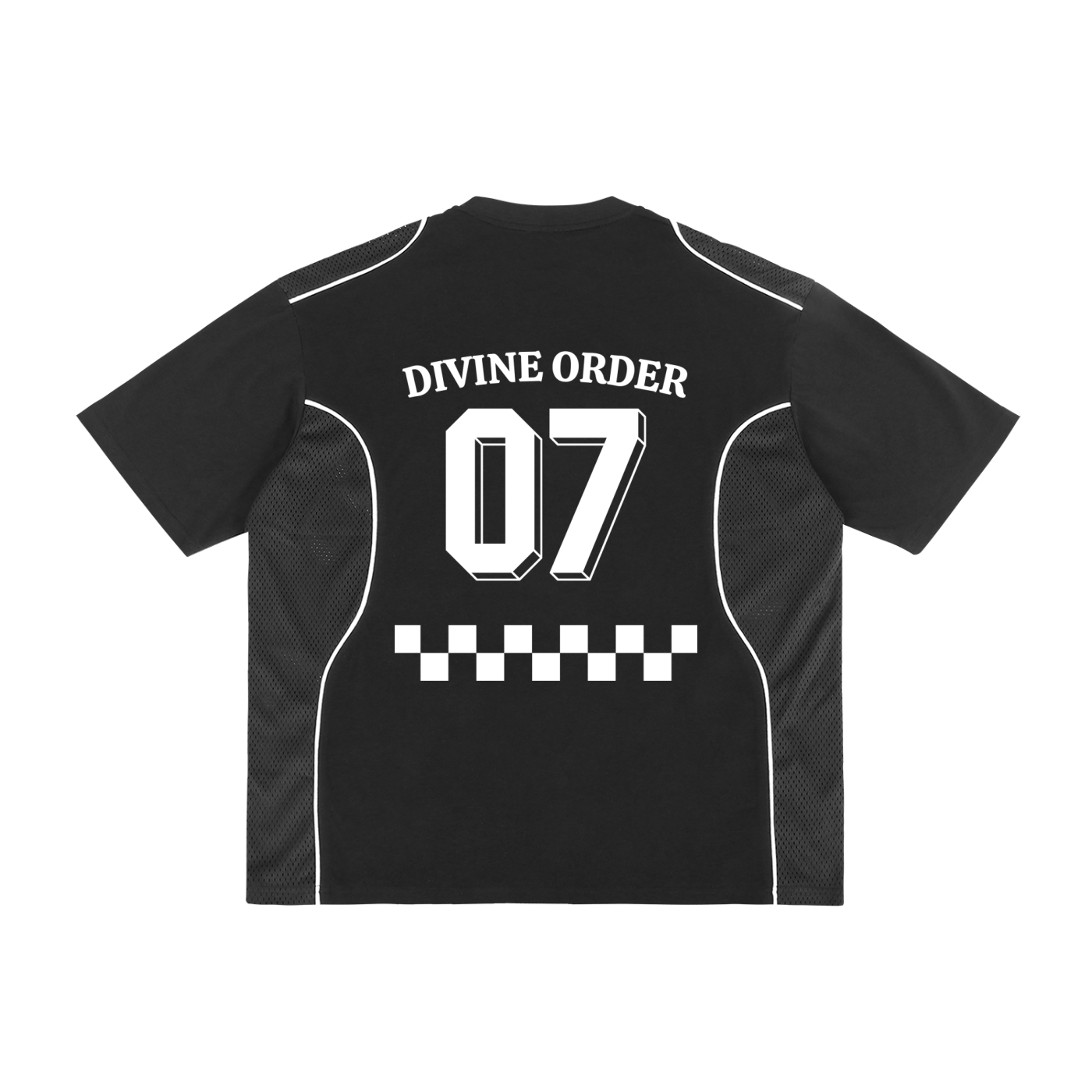 Divine Order Jersey T-Shirt – Oversized Streetwear