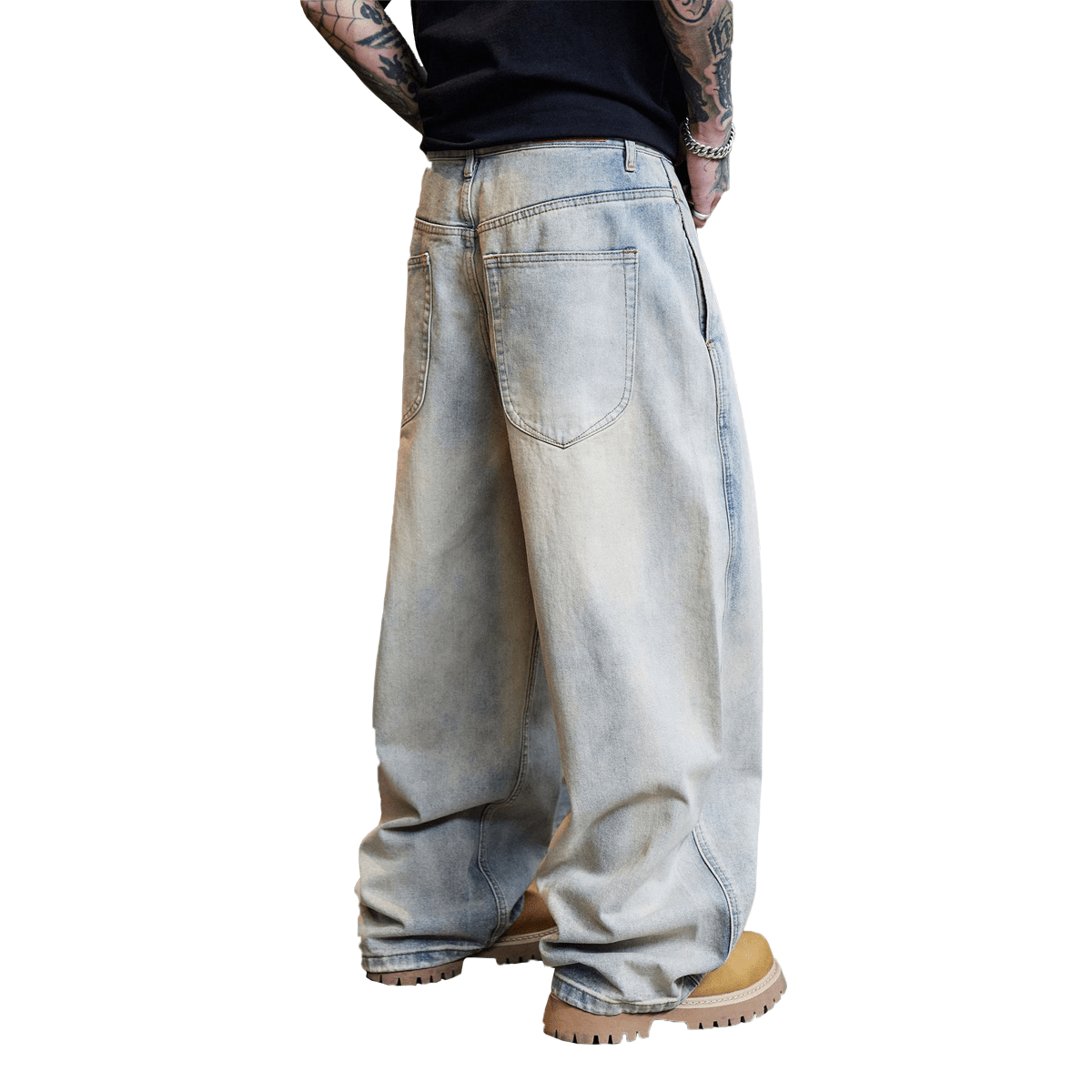 Divine Order Relaxed Wide-Leg Jeans