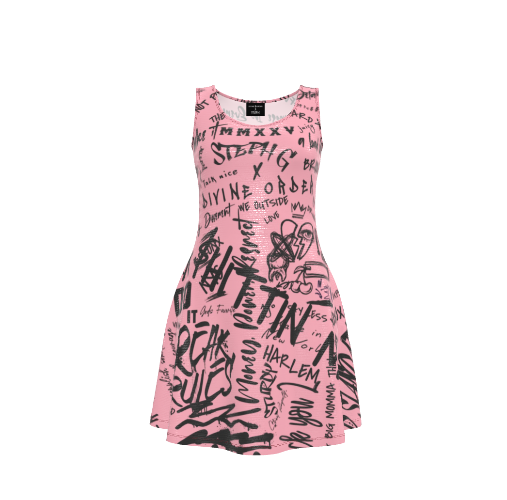 Divine Order™ × Steph G Skate cut Dress – Women’s Designer Edition