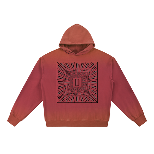 Divine Order™ Monogram Gradient Wash Hoodie