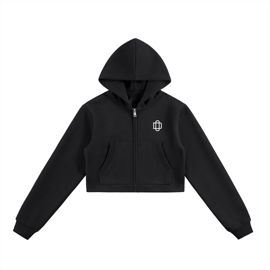 Divine Order Cropped “Original” Hoodie