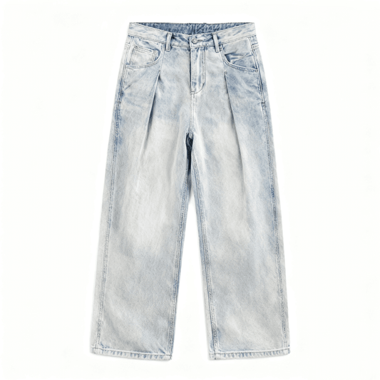 Divine Order Relaxed Wide-Leg Jeans