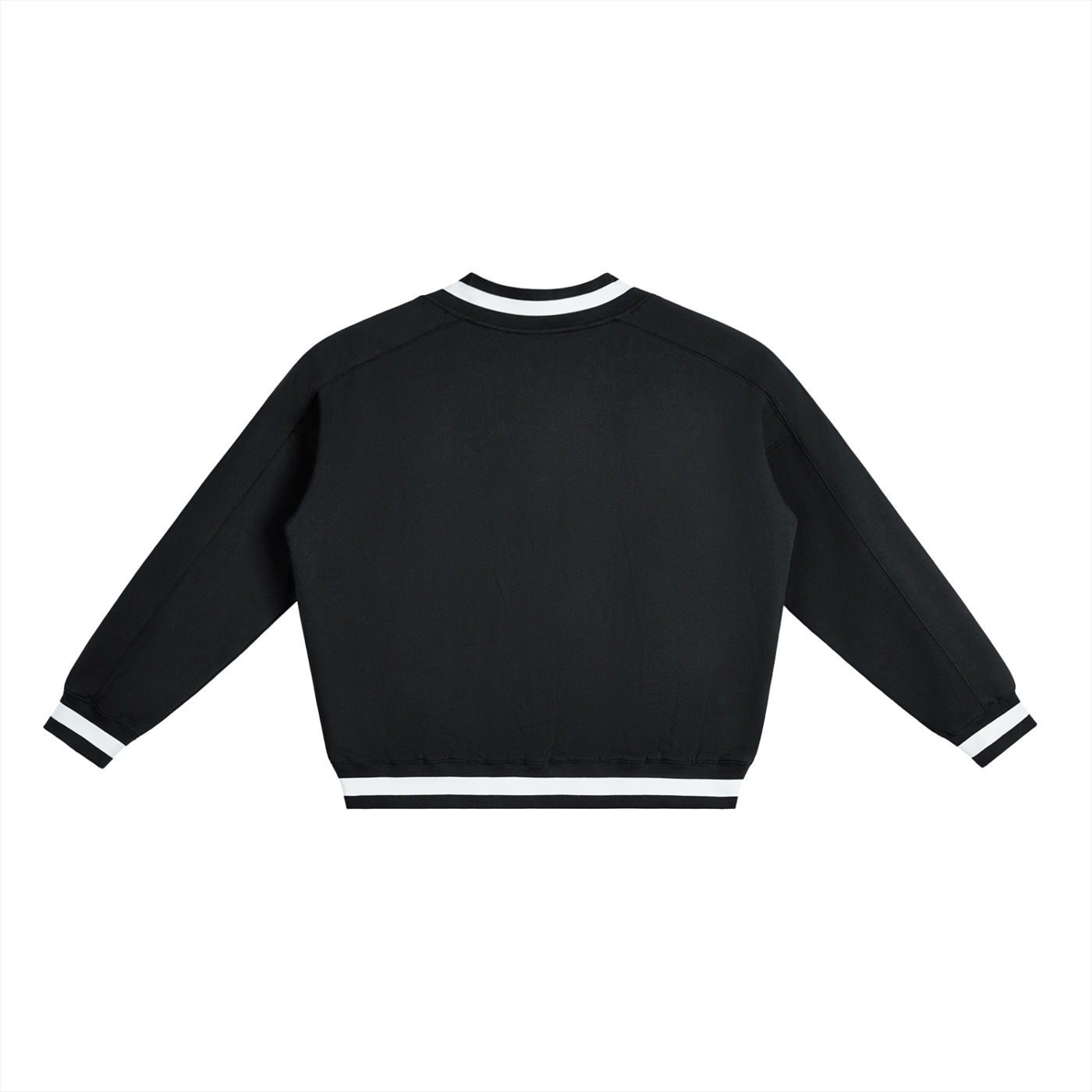 Divine Order™ Heritage V-Panel Boxy Knit Sweatshirt