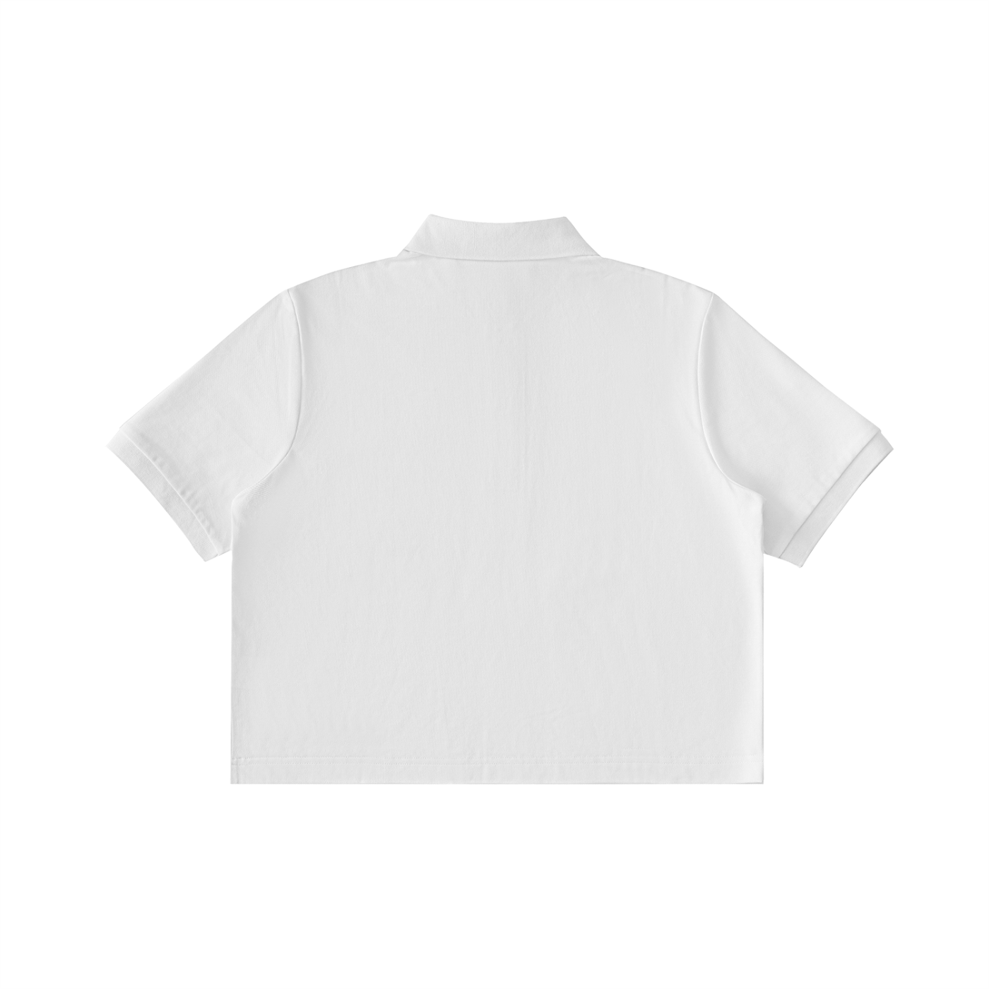 Steph G × Divine Order™ — Essential Cropped Polo Shirt