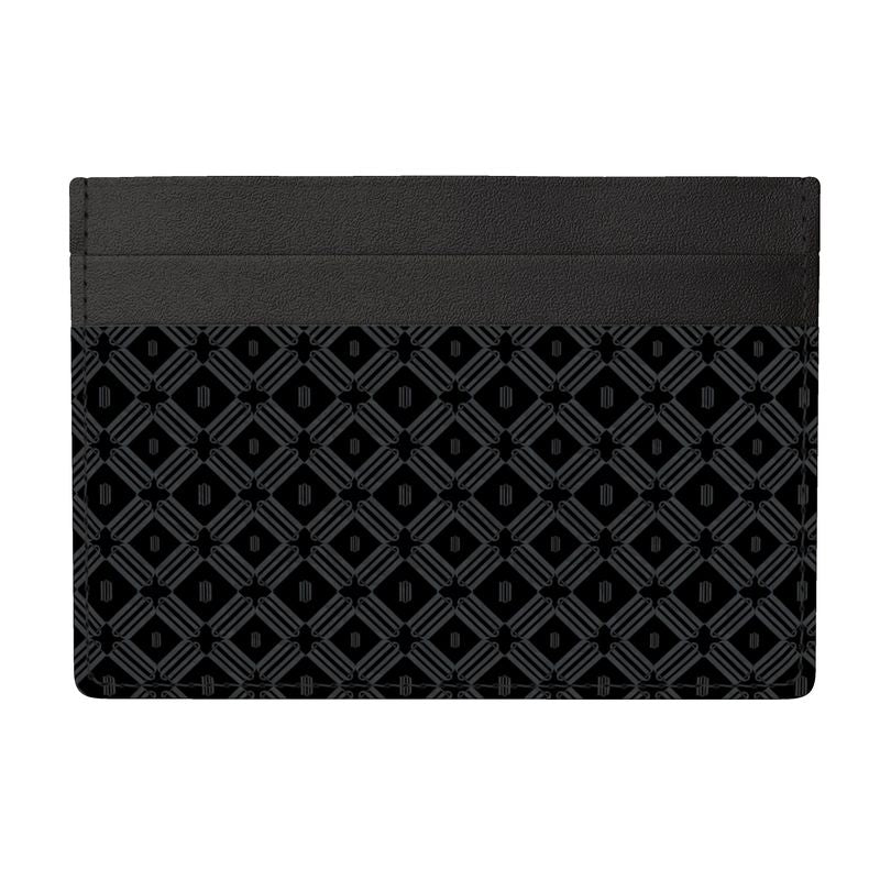 Divine Order Monogram Leather Card Holder