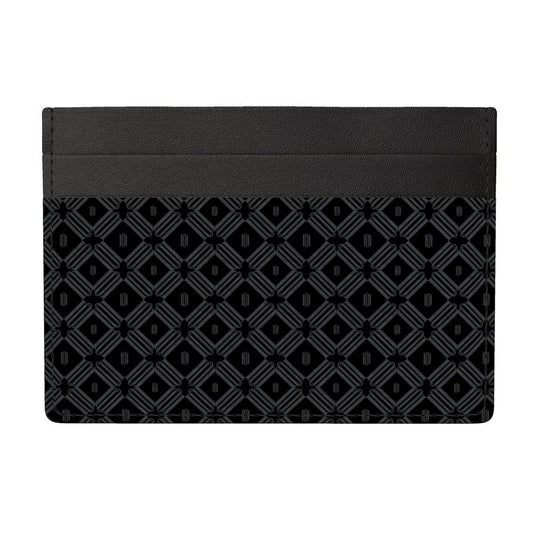 Divine Order Monogram Leather Card Holder
