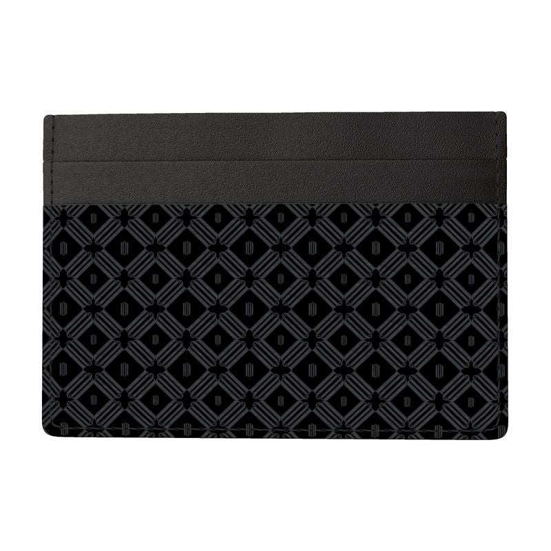 Divine Order Monogram Leather Card Holder