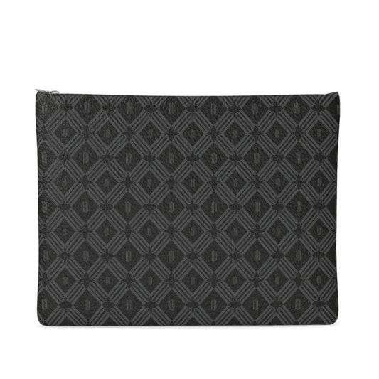 Divine Order 'Monogram Leather Clutch Bag'