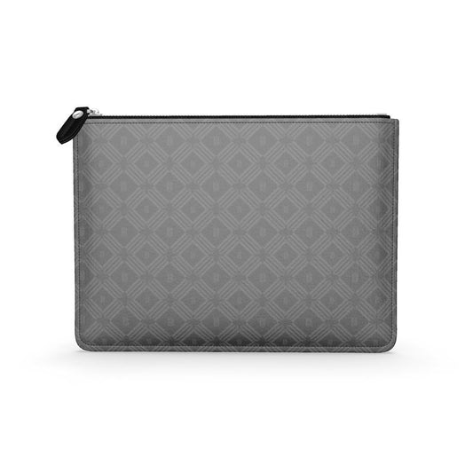 Divine Order 'Monogram Leather Pouch'