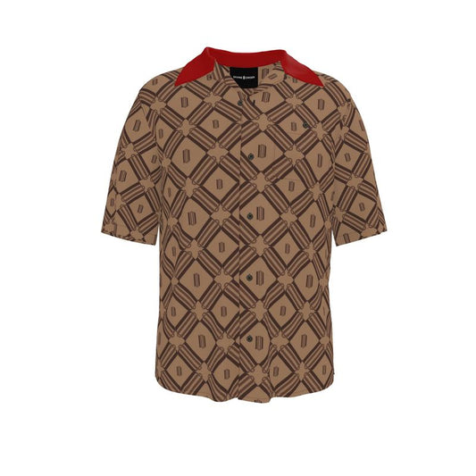 Divine Order 'Monogram Revere Collar Shirt'