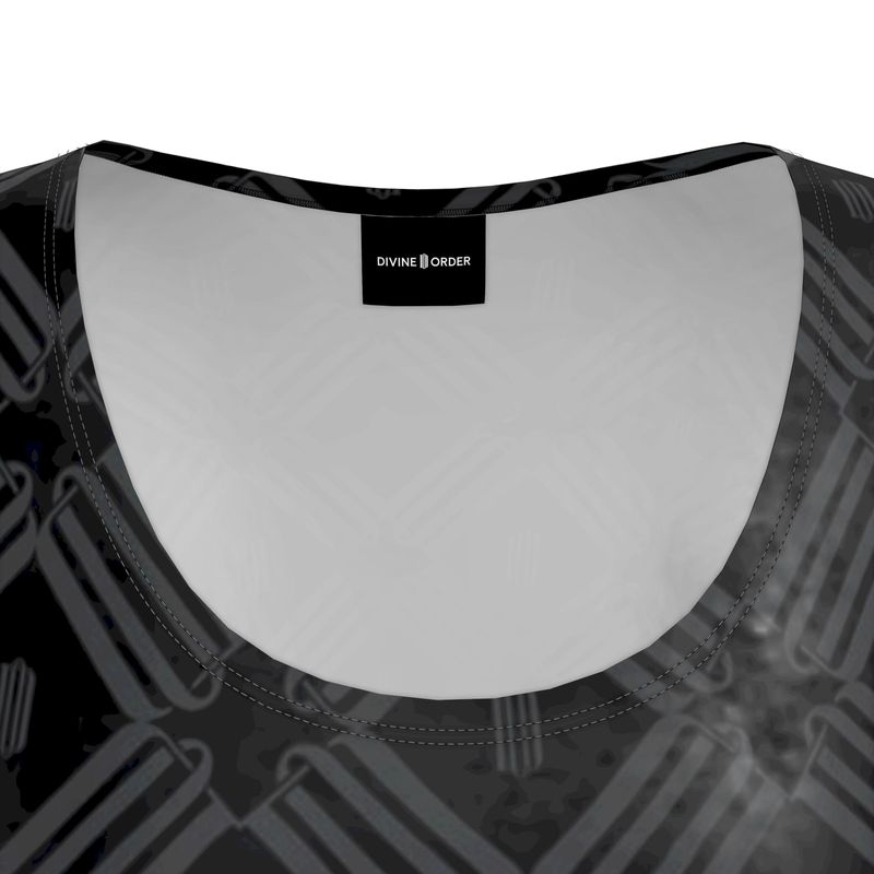 Divine Order 'Monogram T-Shirt Dress'