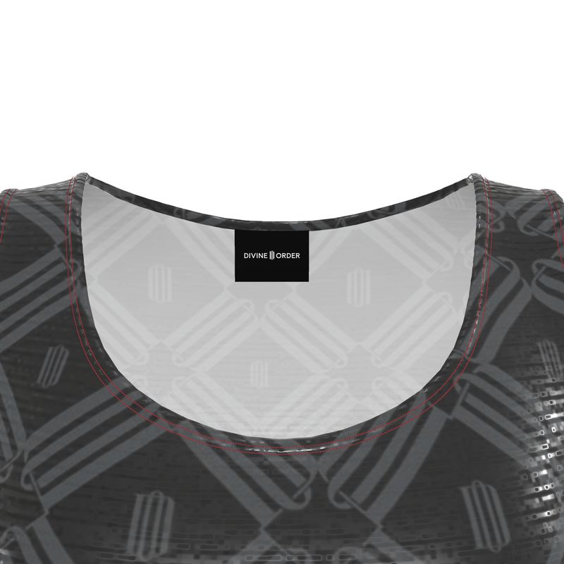 Divine Order Monogram Skater Dress