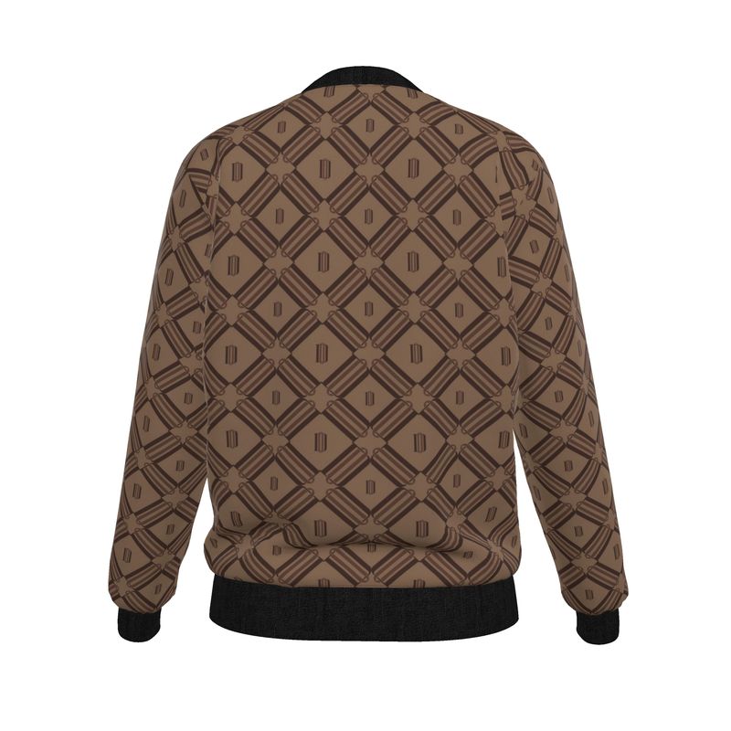 Divine Order Reversible Silk Bomber Jacket – Monogram Edition