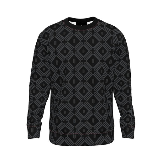 Divine Order Monogram Sweatshirt – Black Edition