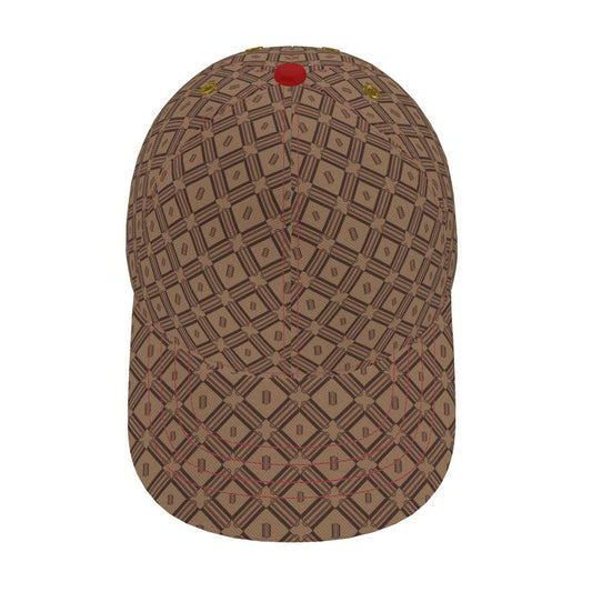 Divine Order Monogram Baseball Cap – Brown Edition