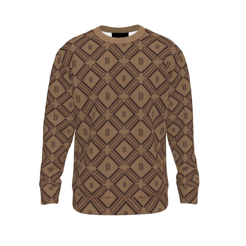 Divine Order Monogram Sweatshirt – Brown EditionDivine Order Monogram