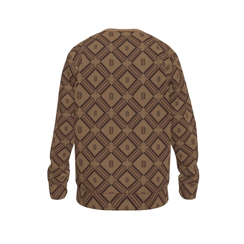 Divine Order Monogram Sweatshirt – Brown EditionDivine Order Monogram