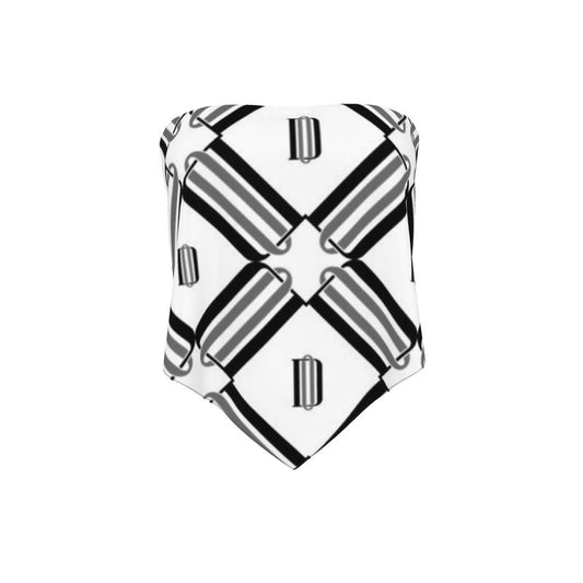 Divine Order Monogram Bandana Top