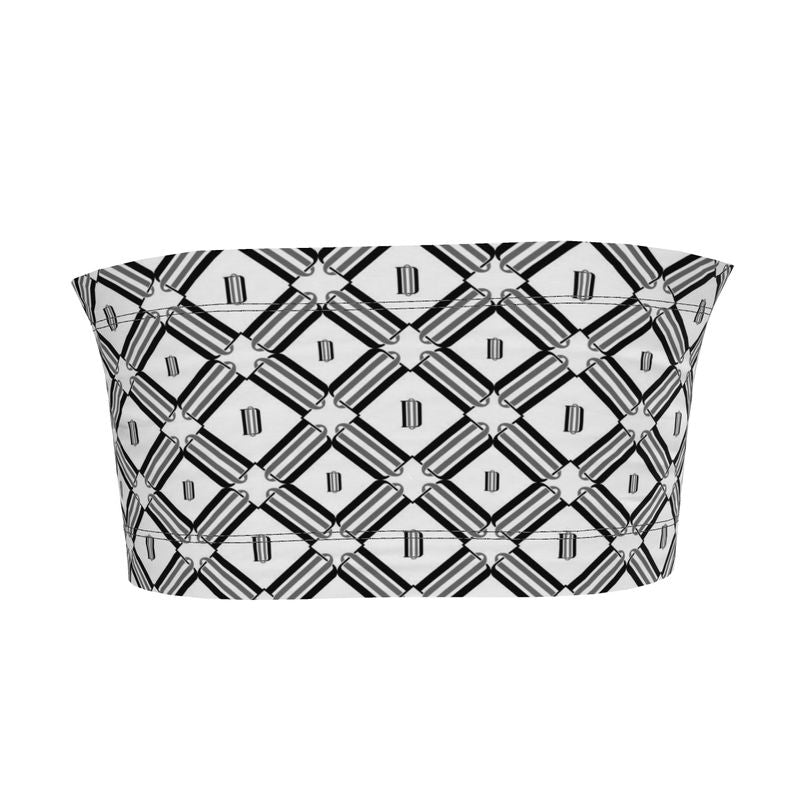 Divine Order Monogram Bandeau Top