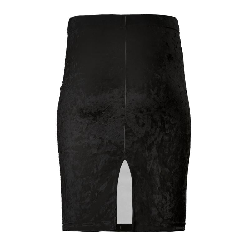 Divine Order Monogram Pencil Skirt