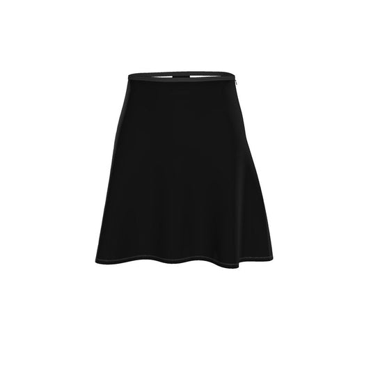 Divine Order Monogram Flared Skirt