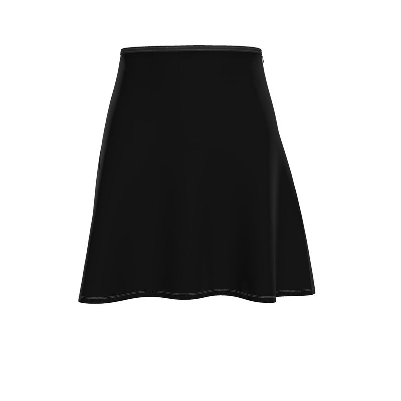 Divine Order Monogram Flared Skirt
