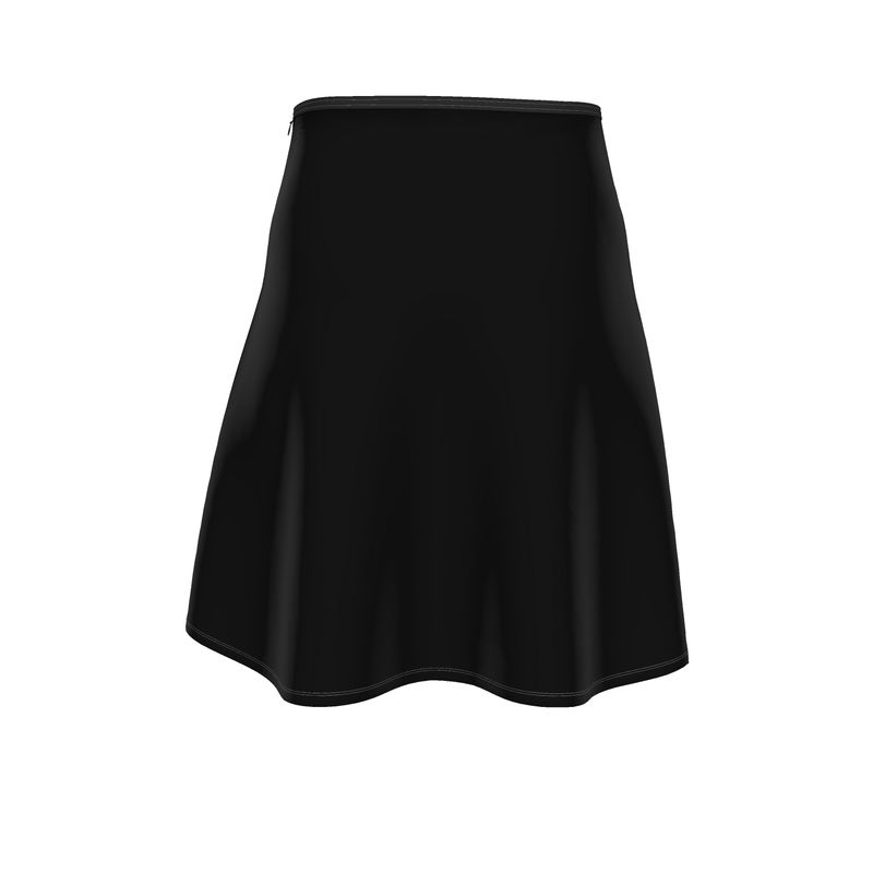Divine Order Monogram Flared Skirt