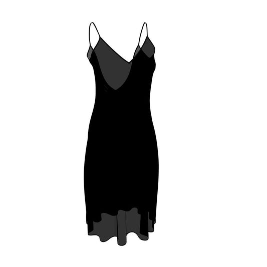Divine Order Minimal Vest Dress