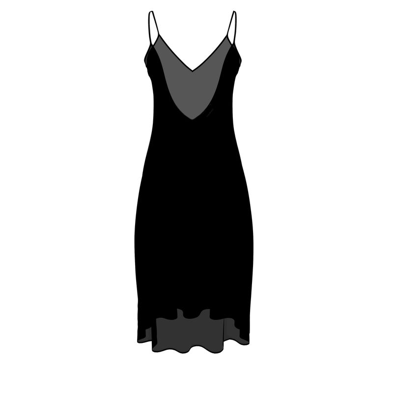 Divine Order Minimal Vest Dress