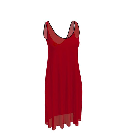 Divine Order Crimson Midi Dress