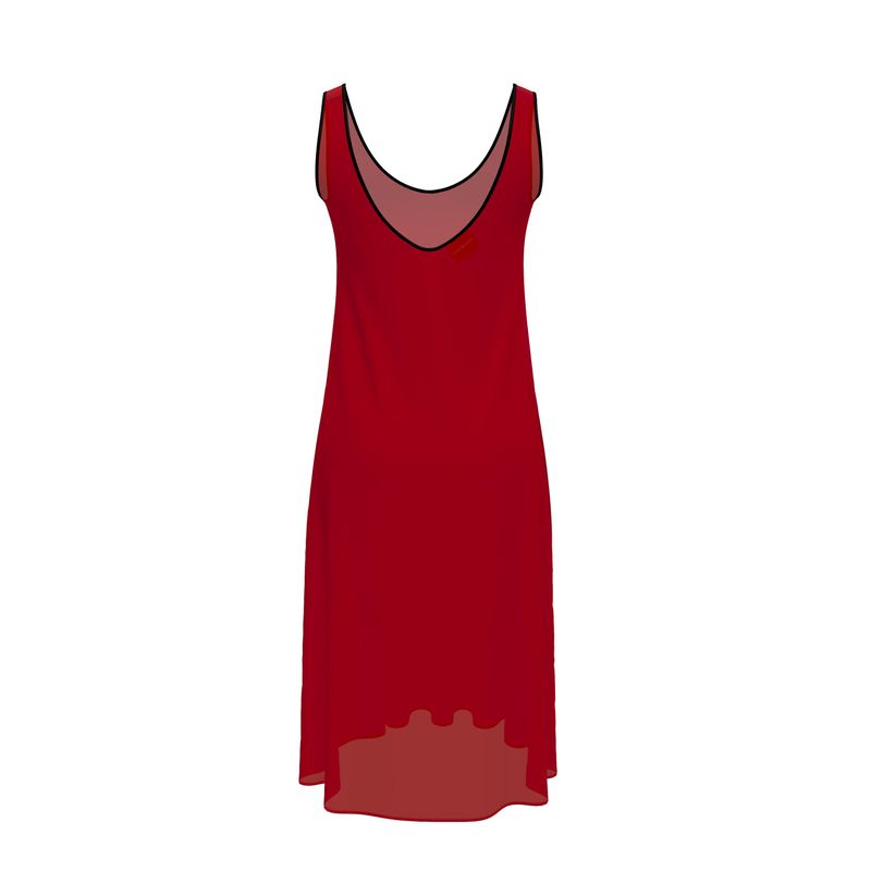 Divine Order Crimson Midi Dress