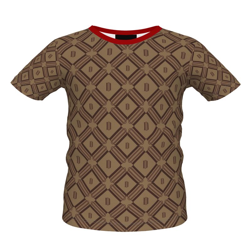 Divine Order Monogram Boys Premium T-Shirt – Brown