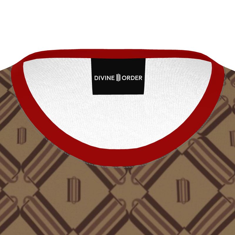 Divine Order Monogram Boys Premium T-Shirt – Brown