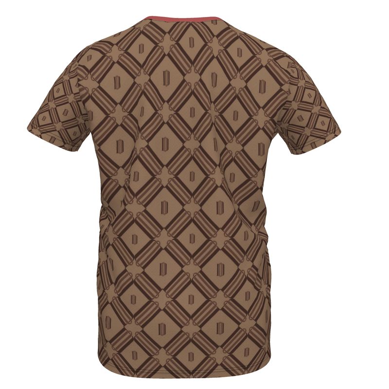 Divine Order Monogram Girls Premium T-Shirt – Brown