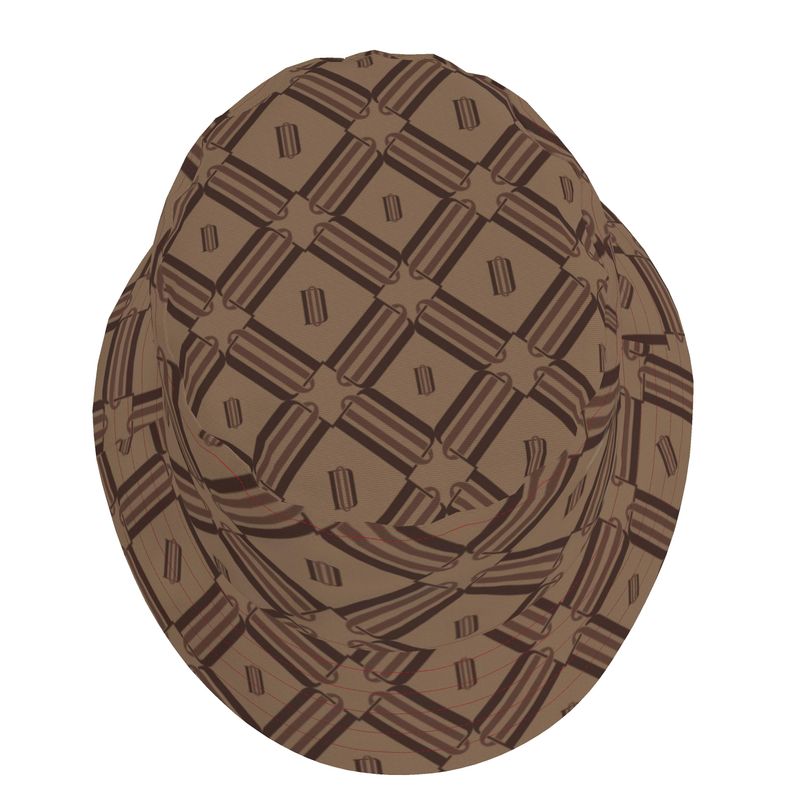 Divine Order Monogram Bucket Hat – Mocha
