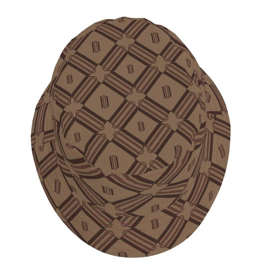 Divine Order Monogram Bucket Hat – Mocha