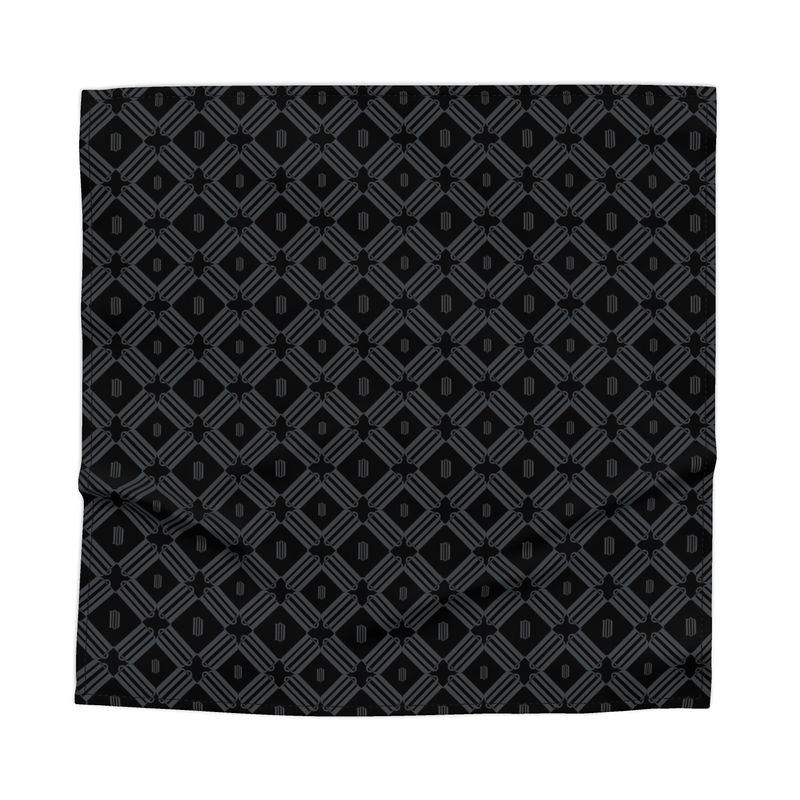 Divine Order Monogram Bandana – Noir