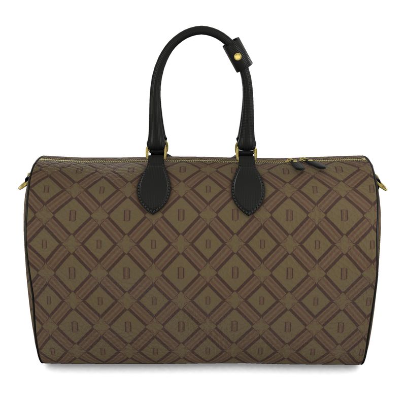 Divine Order™ Monogram Leather Duffle Bag