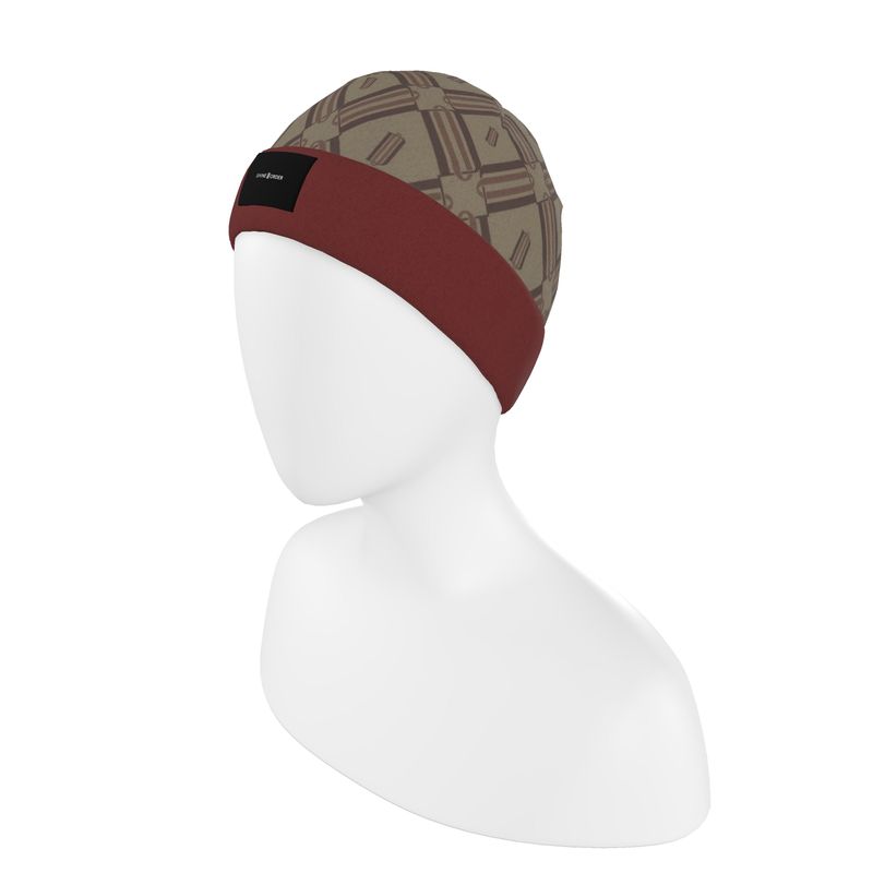 Divine Order Quilted Monogram Beanie