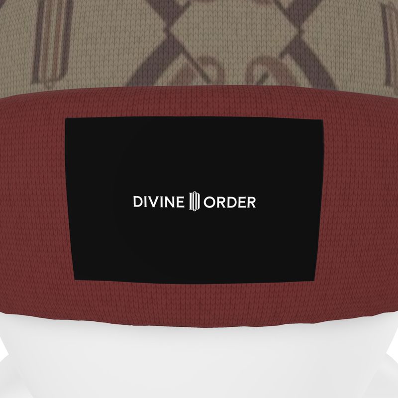 Divine Order Quilted Monogram Beanie